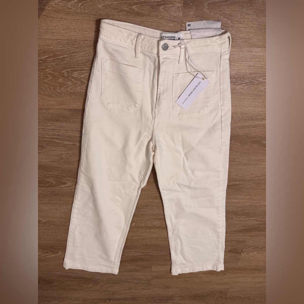 Women's Cream Jeans